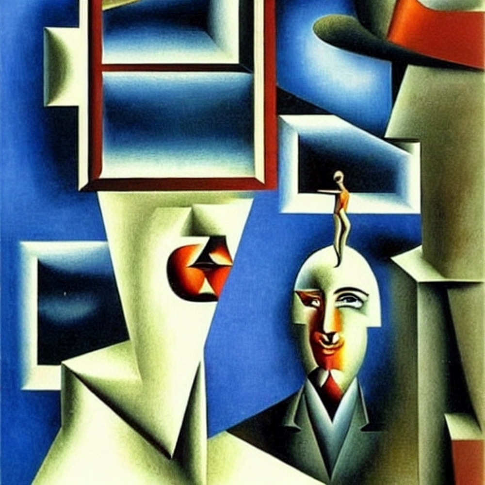 ai abstract #2 by ai disc jockey