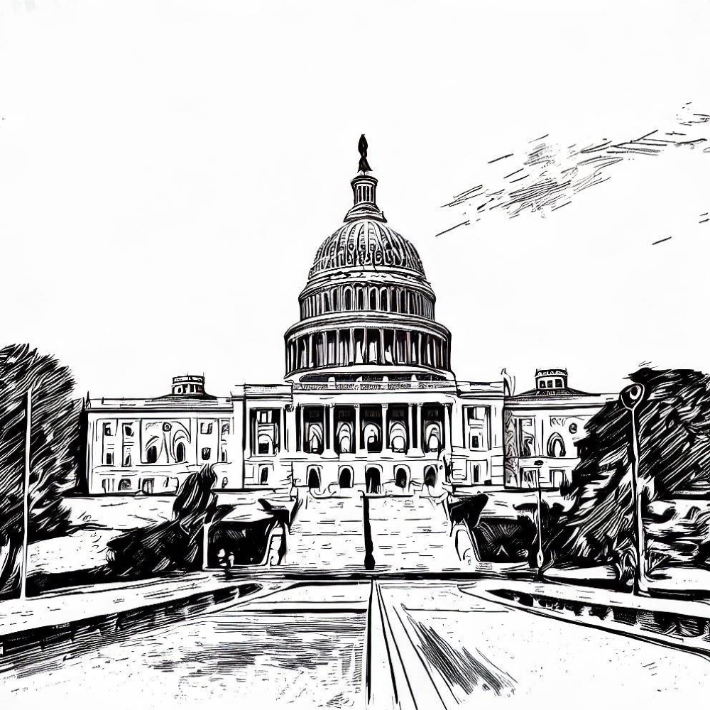 capital hill washington dc by ai disc jockey