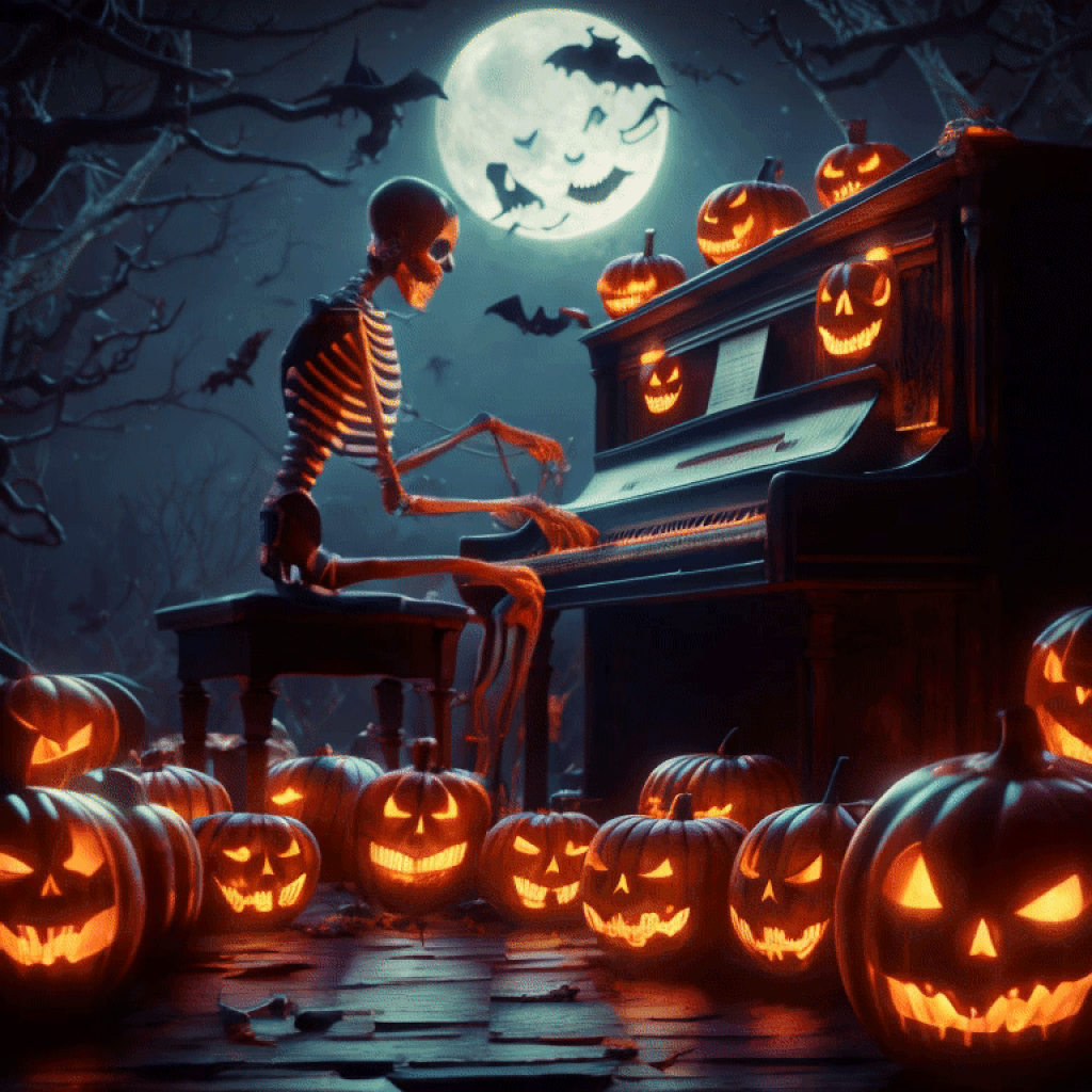 halloween by ai disc jockey