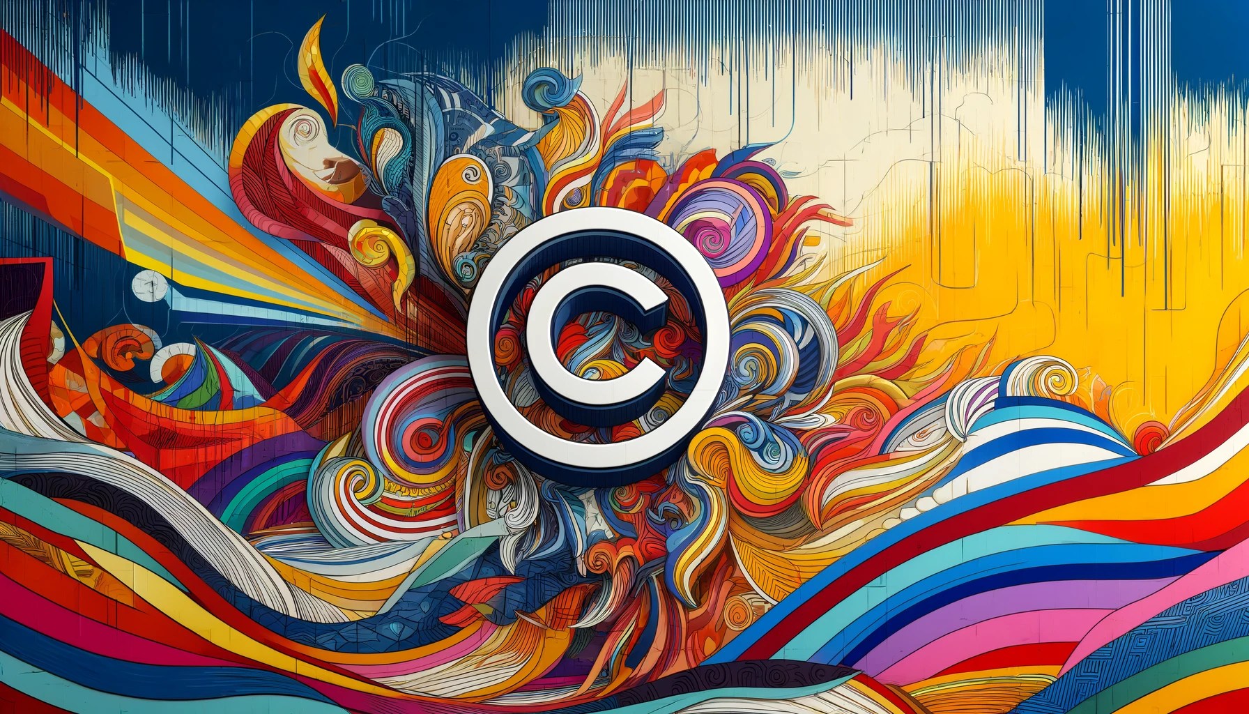 ai muralist copyright by ai disc jockey