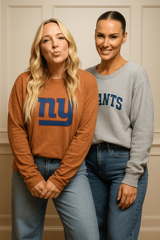 New York Giants Clubhouse Girl15 by AI Disc Jockey
